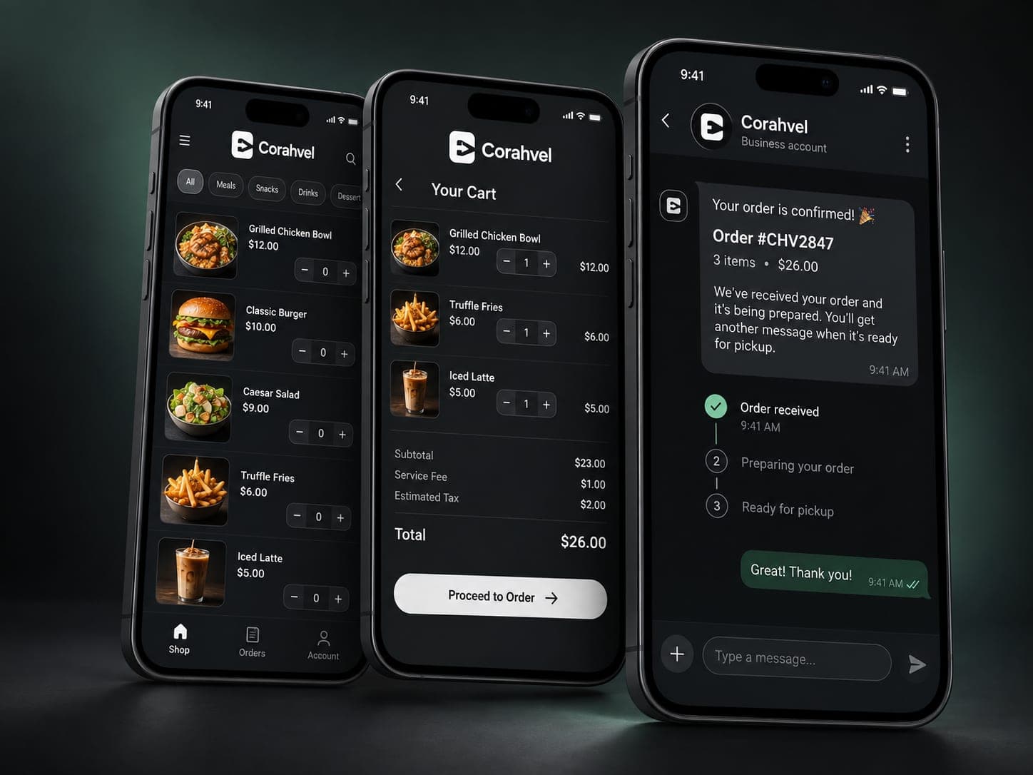 WhatsApp Commerce Website project photo